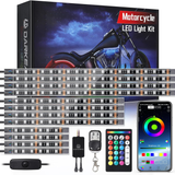 12 Stuks Motor LED Lichtkit met Remlicht en Knipperlicht