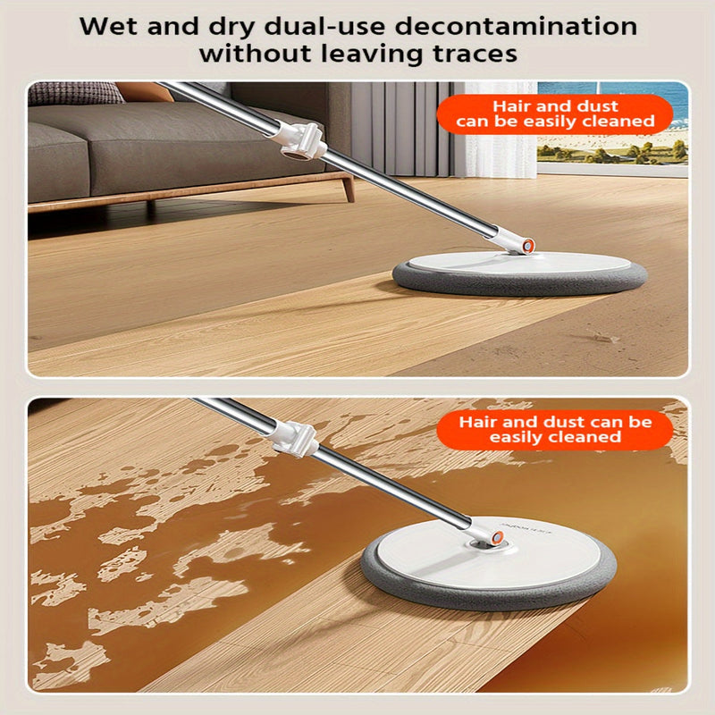FlexiClean Spin Mop Set – Handsfree, Verstelbaar en Efficiënt Schoonmaken