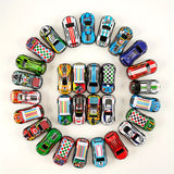 Dynamische Speelgoed Auto Set met 50 Auto's en Opbergbak – Perfect Cadeau voor Kinderen