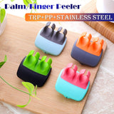 4-delige Vinger-Groenteschiller Set