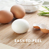 Eierkoker – Snelle Koken, Pocheren & Omeletbereiding met Automatische Afsluiting