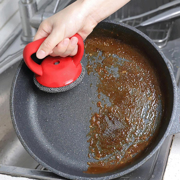 SteelScrub | Verbeter je schoonmaakspelletje met de precisie en kracht van staalwol!