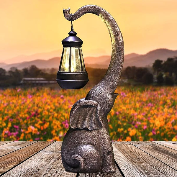 Charmante Olifant Lamp - Uniek en Sfeervol