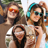 Retro Gepolariseerde Zonnebril in 80er-Jaren-Stijl - Jamie, Zomer 2025 Editie