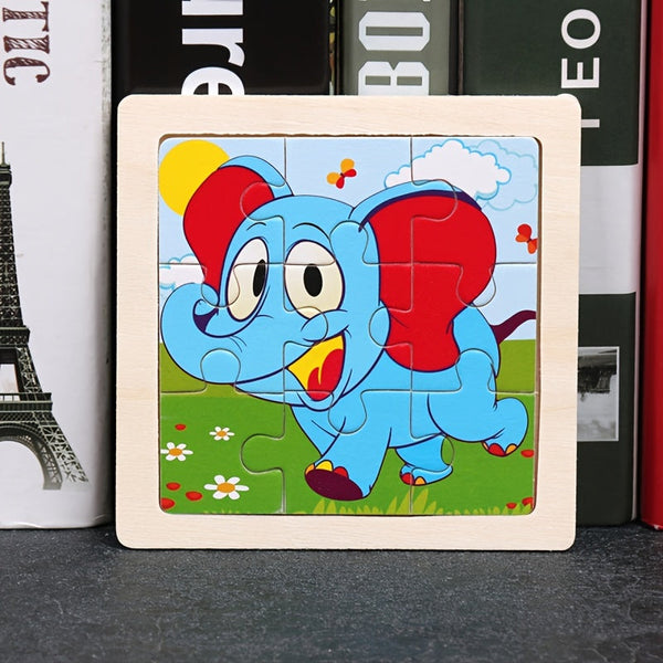 Educatieve Houten Puzzel – Voor jonge ontdekkers