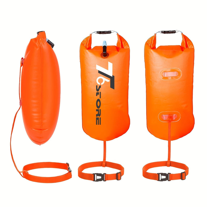 20L Waterdichte Zwemboei met Opbergruimte – Veilig en Praktisch voor Open Water Zwemmen