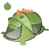 Kinderen Dinosaurus, Haai & Beer Pop-Up Speeltent Set met UPF 50 – Ademend & Draagbaar voor Baby's & Peuters