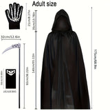 Schaduw van de Dood Kostuum - De Onvergetelijke Grim Reaper Look