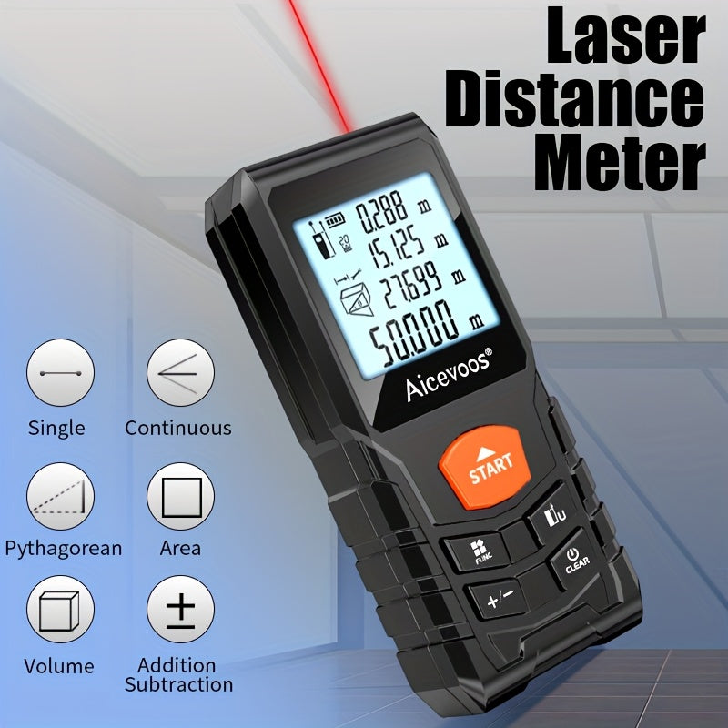 Compacte Laser Afstandsmeter – Nauwkeurig en Robuust Meetinstrument