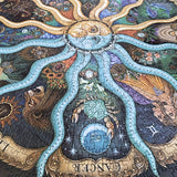 1000-delige Ronde Sterrenbeeld-Puzzel - ZodiacDreams