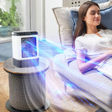Draagbare Mini Watergekoelde Airconditioner – USB Voeding met Grote Tank
