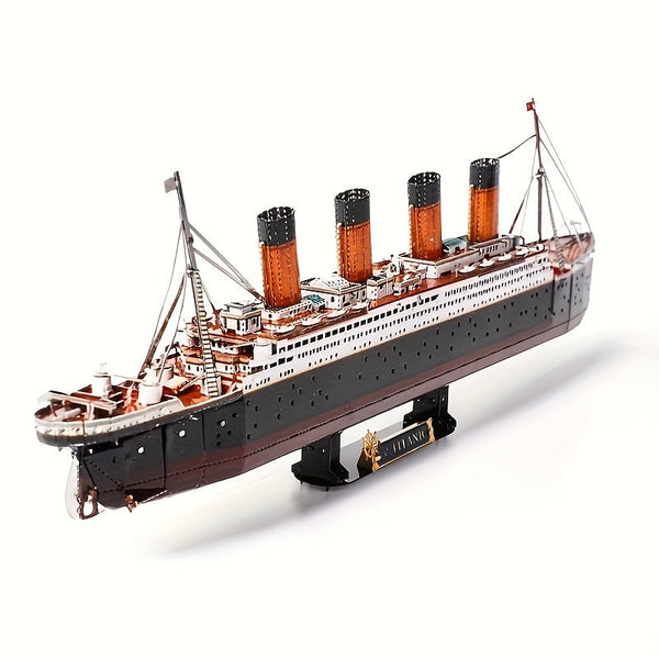 Titanic 3D Metalen Model Kit – Gedetailleerd DIY Model voor Creatieve Knutselaars