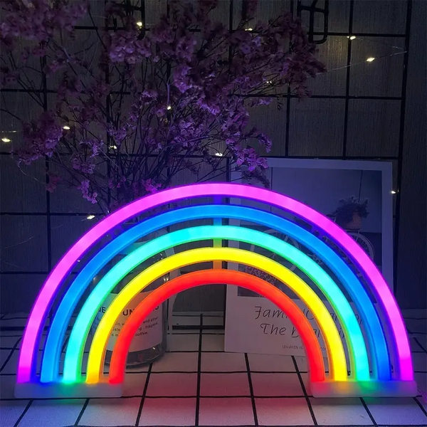 Regenboog Nachtlamp - RadiantArc