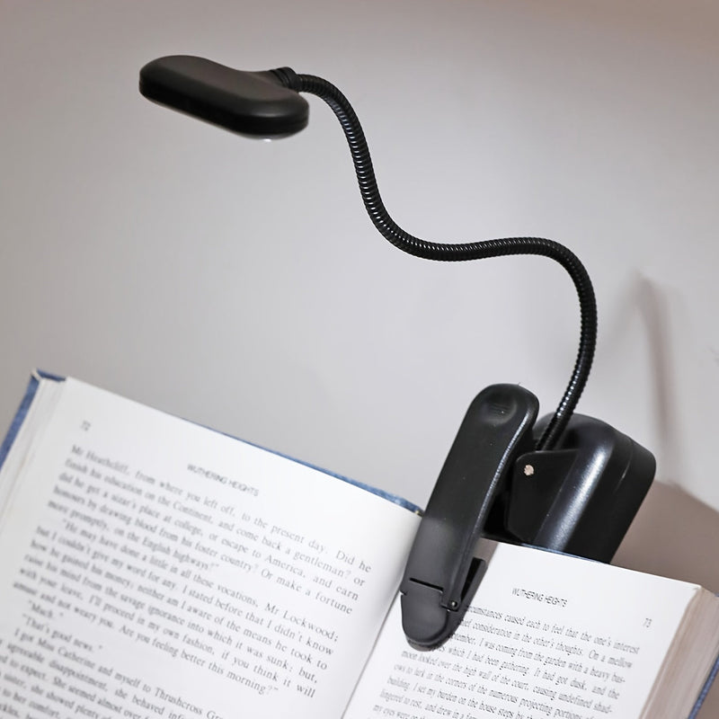 Flexibele Cliplamp - Draagbare Leeslamp met Verstelbare Hals voor Thuis of Op Reis