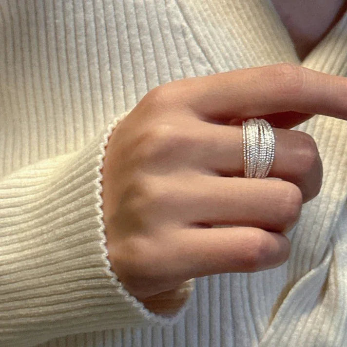 Verstelbare Meerlagenring – Isolde