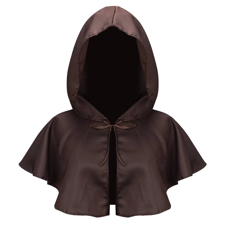 Middeleeuwse Tovenaar Cape - Magische Look voor Verkleedfeest