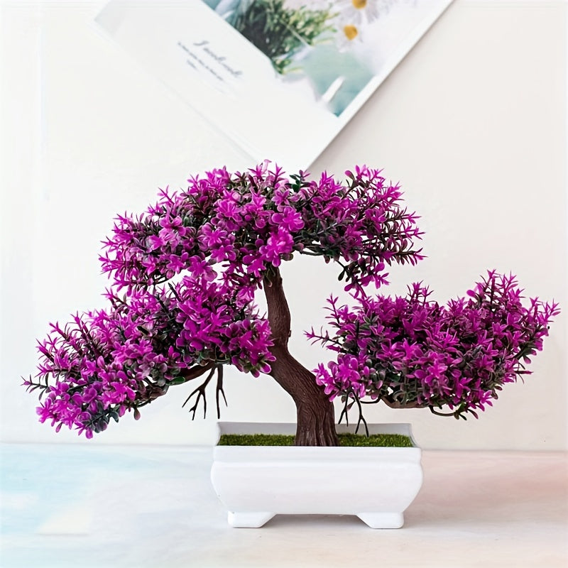 BlossomBonsai Kunstboom – Realistische Mini Bonsai met Roze Bloesem