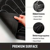 Duurzame Rubber Deurmat - Halfrond Ontwerp voor Buiten en Binnen