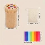 Kleurrijke Balansstokjes – Ontwikkel Hand-Oog Coördinatie en Kleurenherkenning