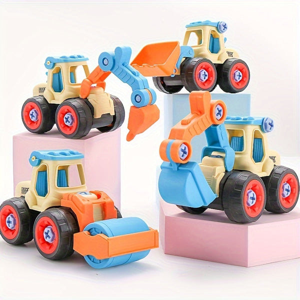 DIY Vrachtwagen Bouwset - Creatief Speelgoed voor Kinderen