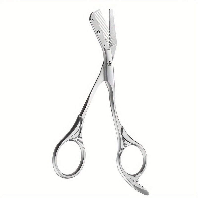 Precisie Wenkbrauwschaar met Kam – Hygiënisch en Effectief