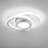 Moderne LED-Plafondlamp met Dubbelring-Design – Twilight Rings