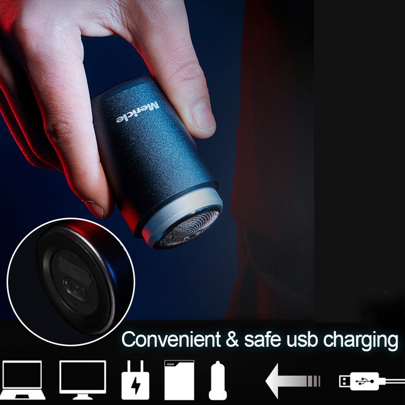 Compacte, wasbare elektrische scheerapparaat