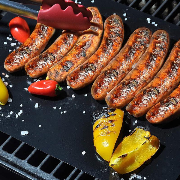Cuttable Non-Stick BBQ Grill Mat | Geniet van uw barbeque zonder problemen!