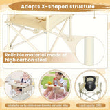 Draagbare Opvouwbare Baby Hoogstoel – Lichtgewicht & Compact Ontwerp