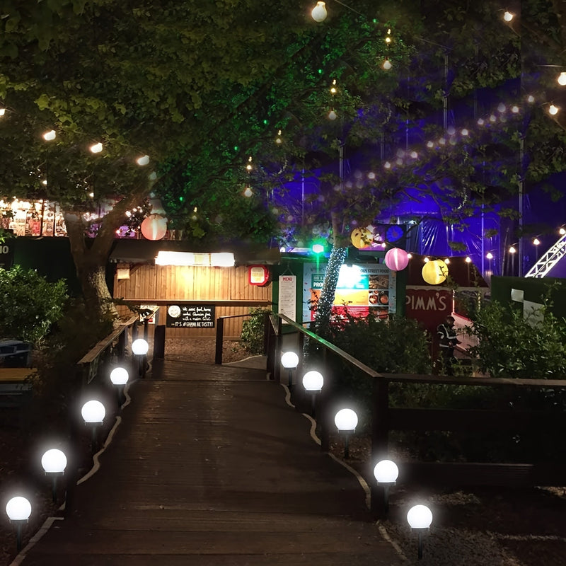 Solar LED Tuinlampen – Sferische Verlichting voor Paden en Tuinen