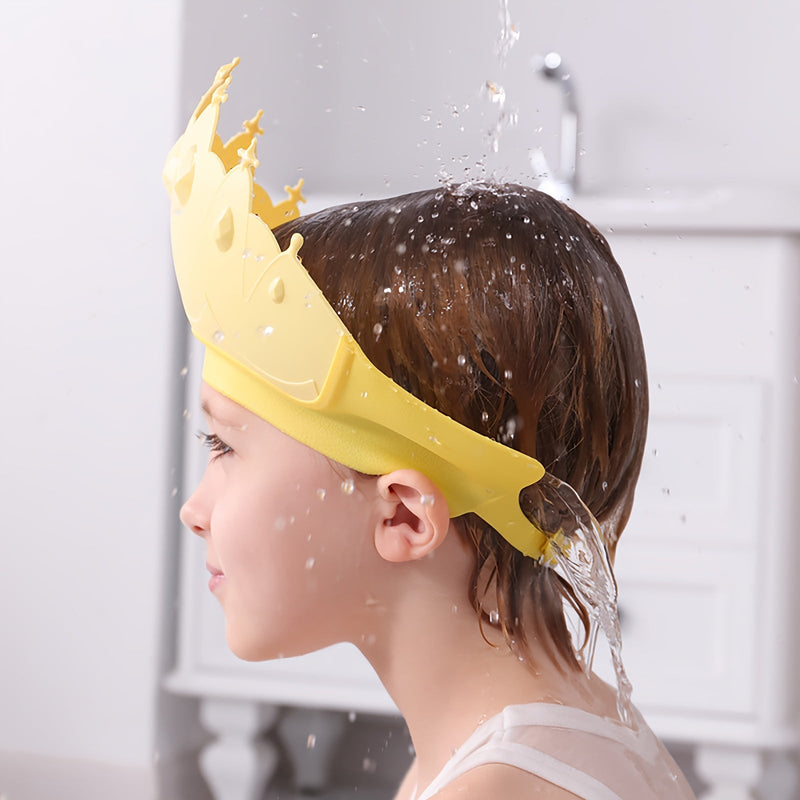 Douchekap voor Kinderen met Oorpuntbescherming - Waterdichte en Verstelbare Badmuts voor Veilig Baden