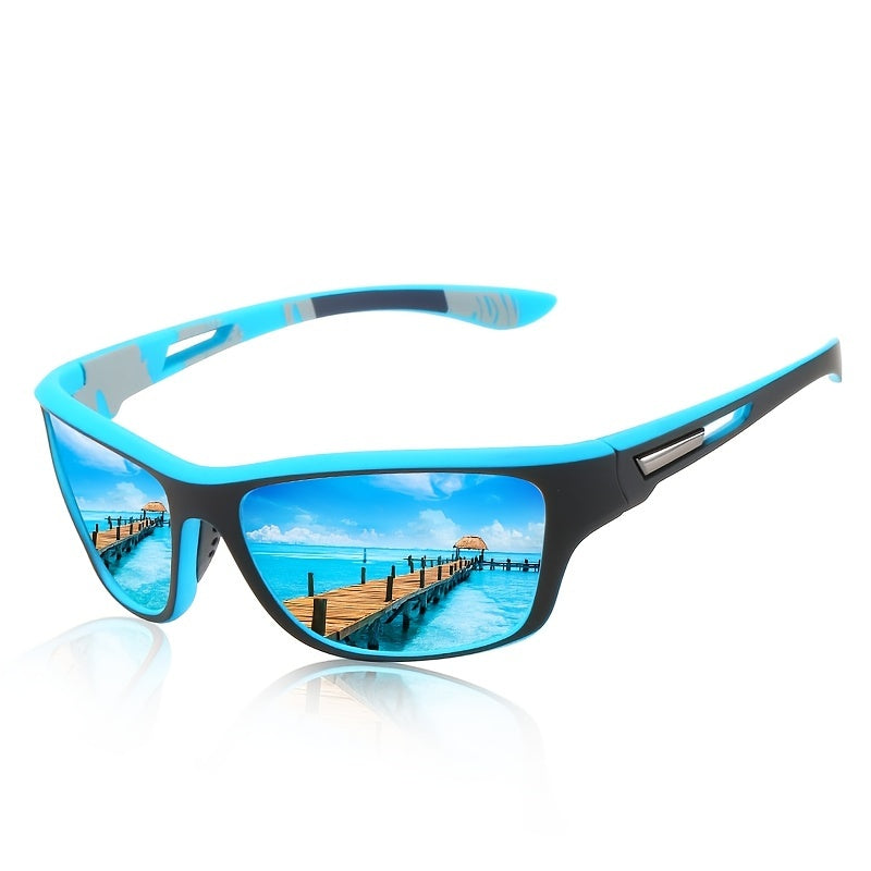 Gepolariseerde Sport Zonnebril voor Heren – VisionX Pro
