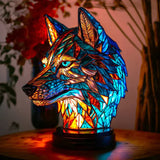 Artistieke Glasmozaïek Dierenlamp – Kleur en Sfeer in Huis
