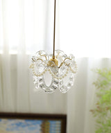 Bloemen Glas Hanglamp - Elegant Design