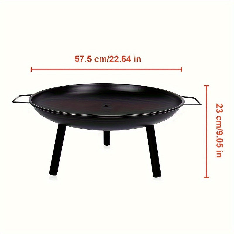Gietijzeren Vuurschaal – Ideaal voor Barbecue, Kamperen en Tuinverlichting