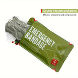 Elastische EHBO-Bandage met Steriele Wonden Pad – Universeel Geschikt voor Outdoor en Thuisgebruik