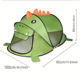 Kinderen Dinosaurus, Haai & Beer Pop-Up Speeltent Set met UPF 50 – Ademend & Draagbaar voor Baby's & Peuters