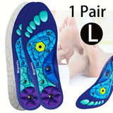 ComfortPlus Magnetische Acupunctuur Inlegzolen met Boogondersteuning