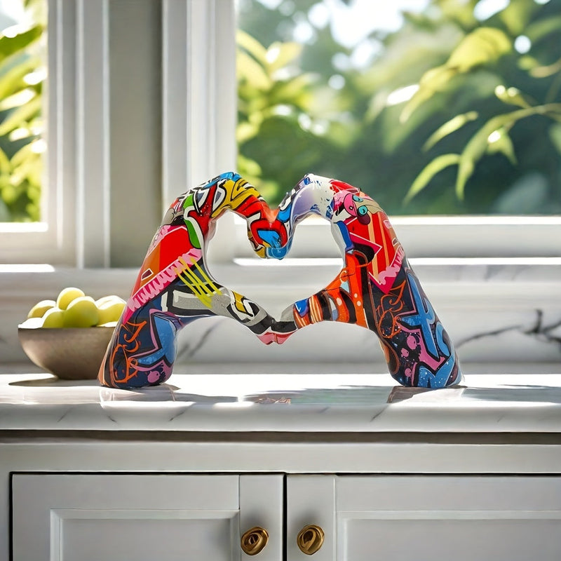 Liefdevol Gebaar Sculptuur - Voor een Gedurfde en Creatieve Interieuruitstraling