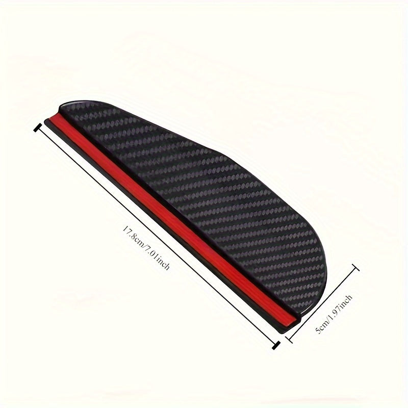 Universele PVC Spatlap voor Achteruitkijkspiegels – Water- en Sneeuwbestendig