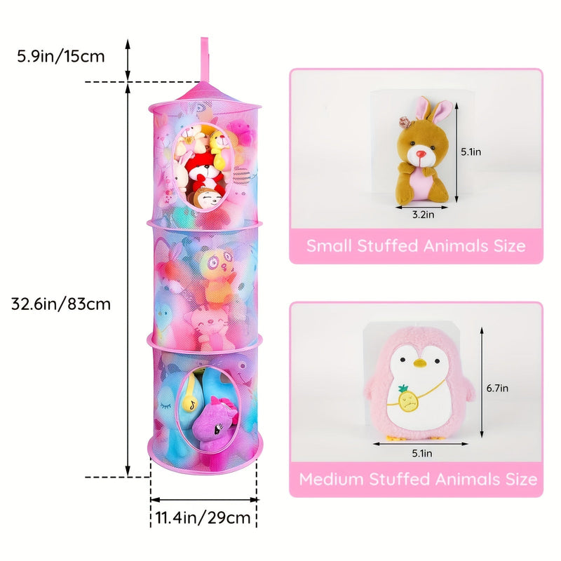 TidyTower 4-Laags Opbergnet - Ruimtebesparend en Multifunctioneel