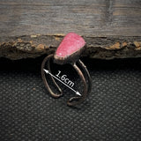 Natuurlijke Ruwe Steen Verjaardagsring – Selina