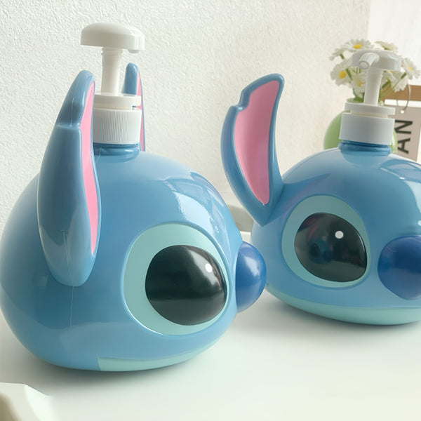 Disney Stitch PVC Shampoo Dispenser – Perfect voor Badkamer en Keuken