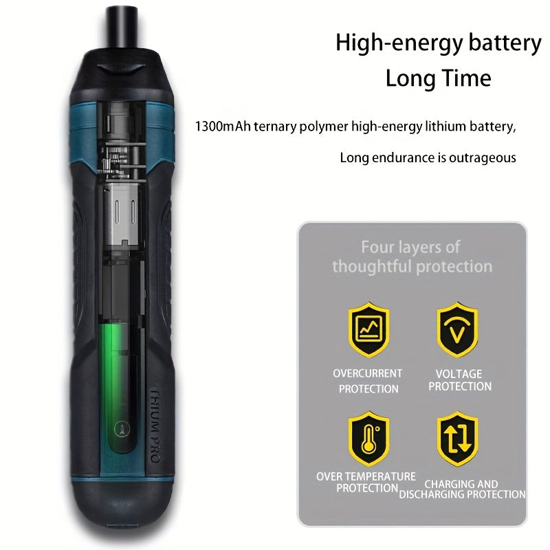 3.6V Lithium Accu Schroevendraaier Set – Compact en Gebruiksvriendelijk
