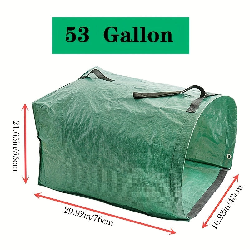 Grote Tuinafvalzak - Duurzaam en Herbruikbaar, 53 Gallon Capaciteit