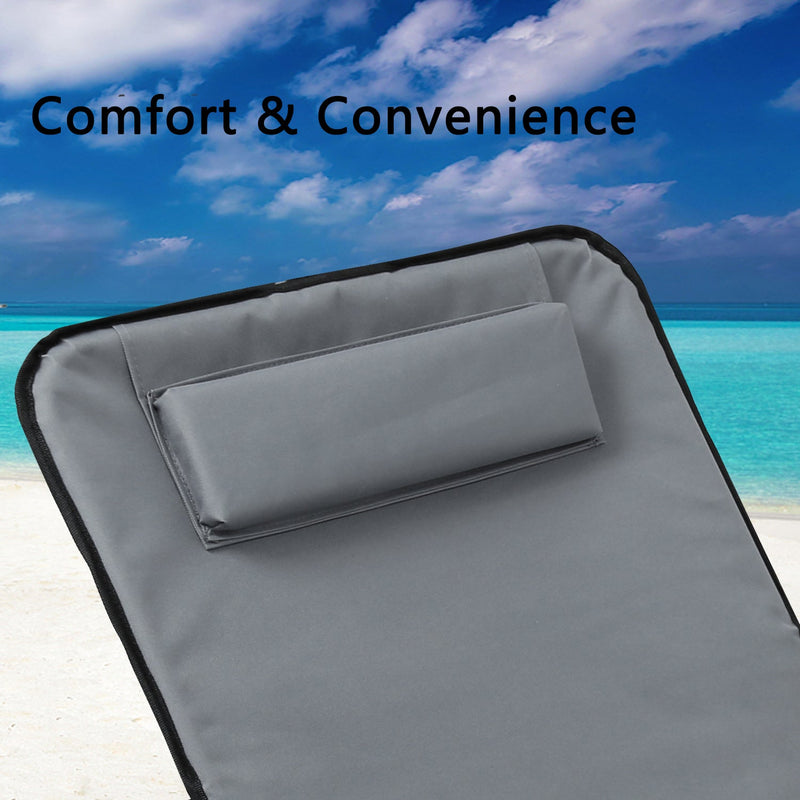 RelaxMate Draagbaar Strandbed – Comfort en Gemak Onderweg