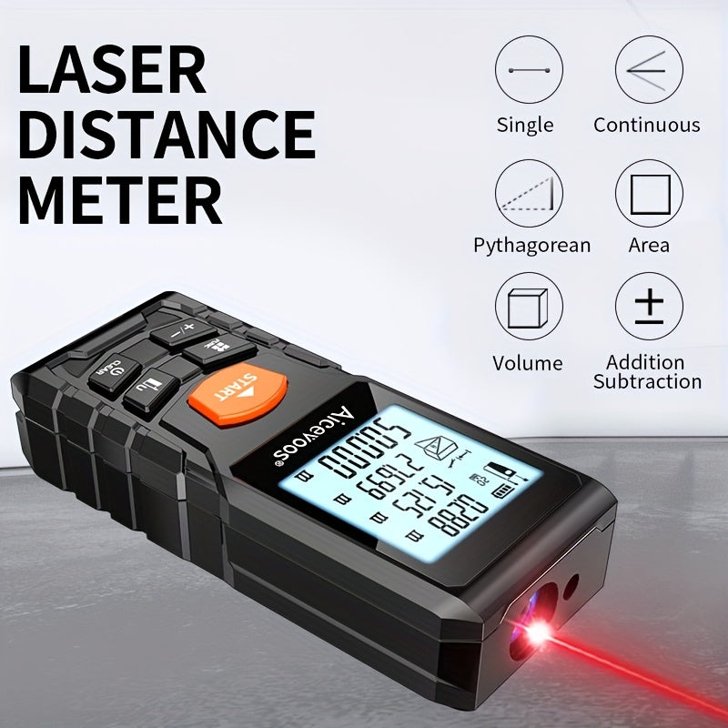 Compacte Laser Afstandsmeter – Nauwkeurig en Robuust Meetinstrument