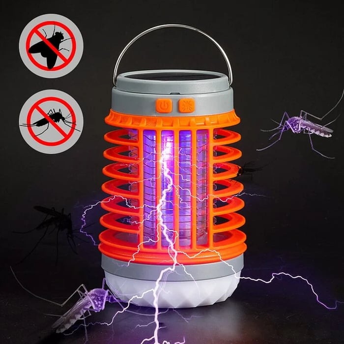 No Mosquito | Multifunctioneel solar anti muggen licht