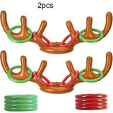 Opblaasbaar Rendier Gewei Ringwerpspel - Leuk Kerst- en Feestspel
