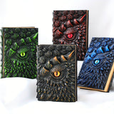Fantasy Notitieboek met Draaksoog – Robuust en Kunstzinnig